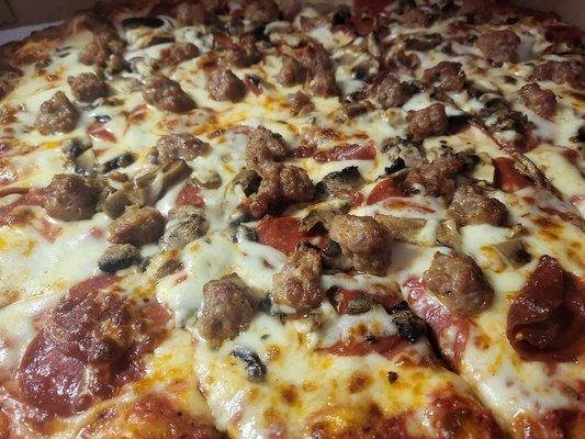 Sausage & Bacon Pizza