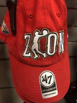 2/4/20. Tuesday afternoon. Zion Williams hat. New Orleans Pelicans rookie sensation!