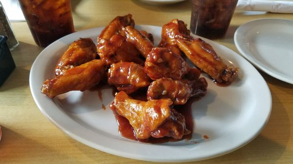 Honey BBQ wings