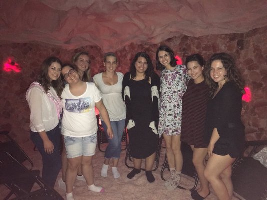 Bachelorette Party at Port Jeff Salt Cave