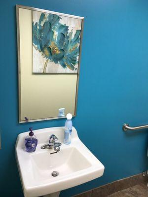 Handicap accessible bathroom