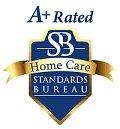 A+ Rated by the Home Care Standards Bureau