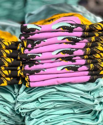 Shirts for the Andy Warhol Museum.