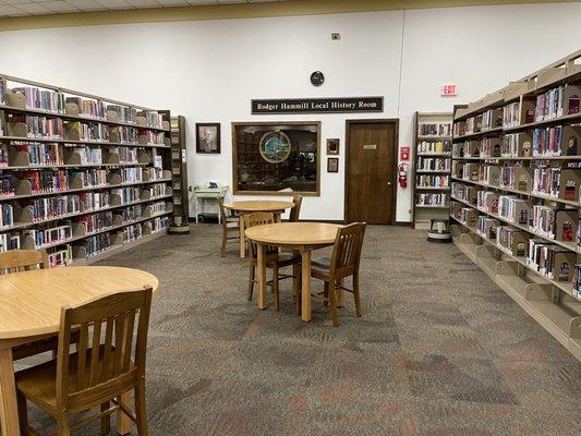 Seating Area near the Local History Room