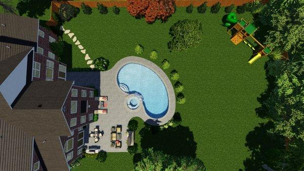 Lexington pool design