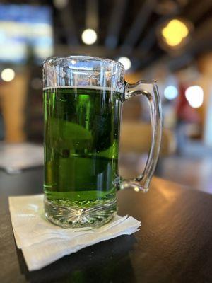 St Pattie's green beer