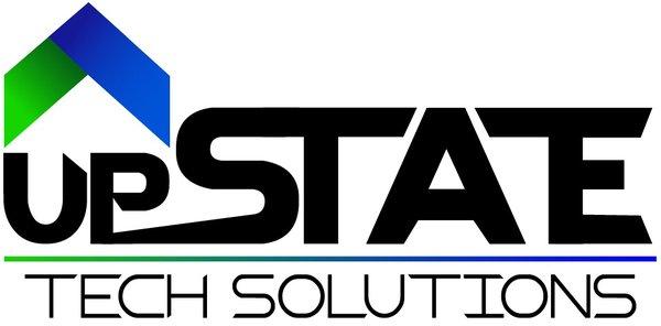 Up-State Tech Solutions logo with text