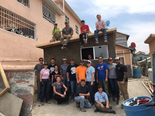 Mission trip in Mexico with Newbreak to build a home for a deserving family in Tijuana