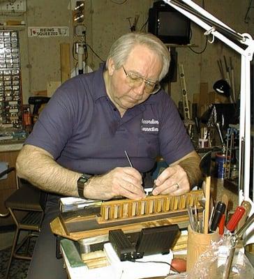 Arthur Welch, owner of Accordion Connection LLC since 1957