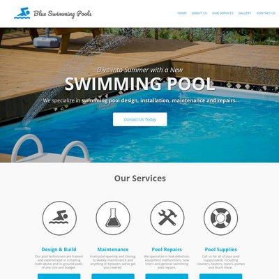 Sitemaster Designs swimming pool company example