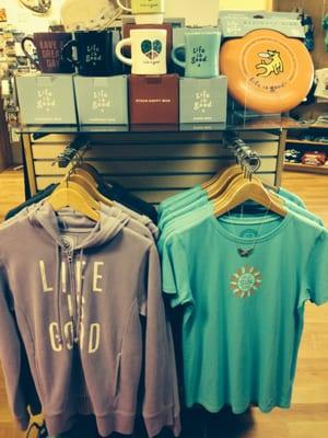 Huge selection of Life Is Good clothing and gifts!