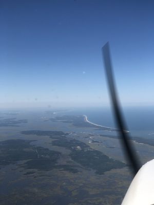 Approaching Amelia Island