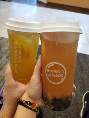 Honey Lemon Green Tea and Grapefruit Paradise