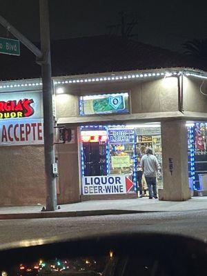 The guy with the blonde hair in the shop is the aggressive guy with anger issues