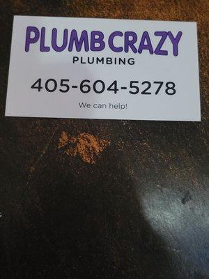 I want to thank Tim Park and Dusty with plumb crazy plumbing for thier great work on fixing my busted t trap.