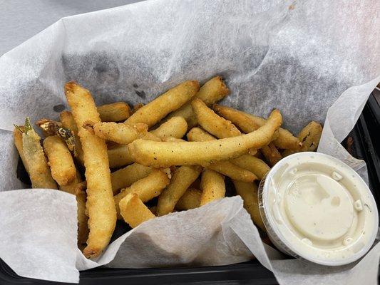 Fried pickles