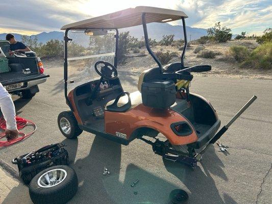 Hernandez Golf Cart Repair or Hernandez Golf Cart pit crew