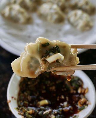 Home made dumplings