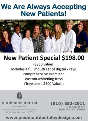 We are always accepting new patients!