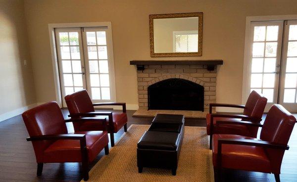 Clubhouse Fireplace