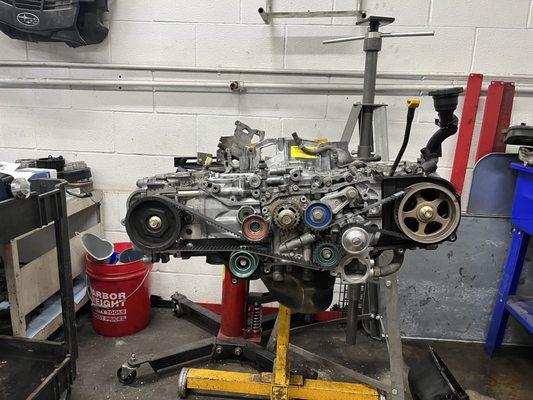 Subaru ej2.5 
Rebuilt engine