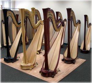 Pedal Harps at The Harp Connection