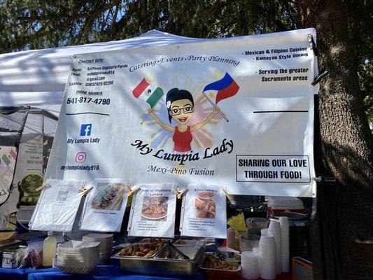 09.18.21 Sacramento Aloha Festival 2021 food vendor - My Lumpia Lady