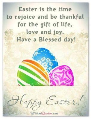 Happy Easter to everyone