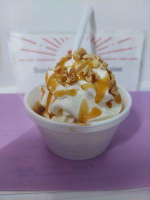 Caramel sundae