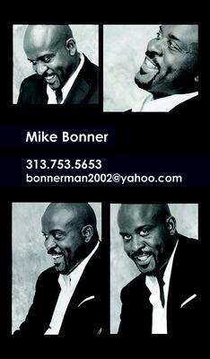 Business Card for Comedian Mike Bonner