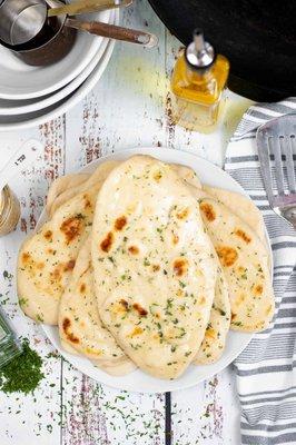 Garlic naan