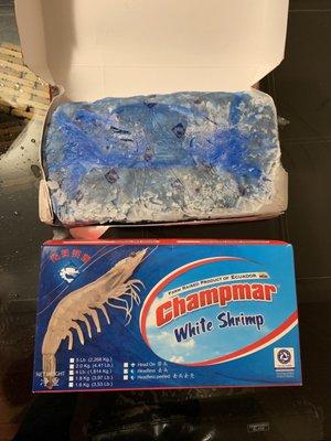 $19 box of shrimp