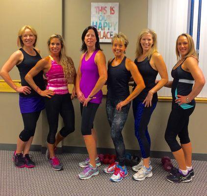 Instructors Gina Walker, Sonia Greenbaum, Eileen Strong, Rebecca Kirschner, Dee Delapp and Becky Reece.  (Missing: Karen Petrik)