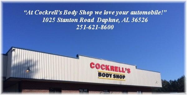 Cockrell's Body Shop has been serving customers on the Gulf Coast of Alabama, MS and FL now for over 74 years!