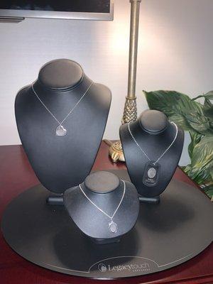 Fingerprint jewelry that is offered to each family we serve