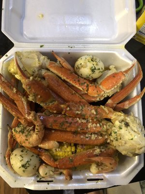 Crab leg boil