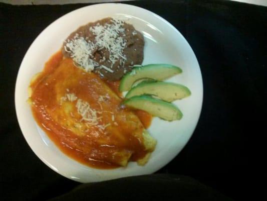 Mexican Breakfast Omellete.