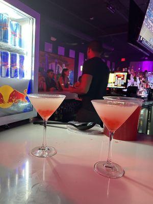 Fundraising event - Lychee Martini with Strawberry Boba