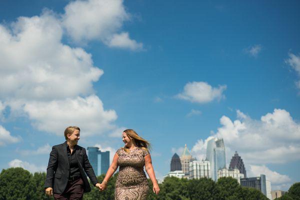 Elopement in Atlanta, Piedmont Park