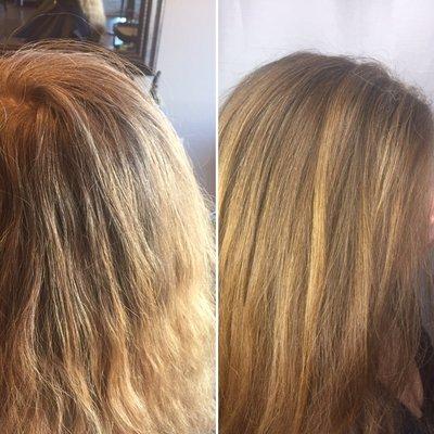 Grey Whispering is a small inexpensive service that makes hair beautiful