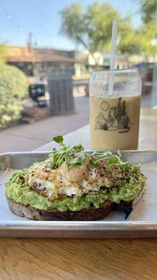 Cardamom Rose Late Avocado Toast