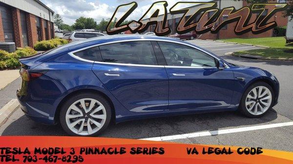 tesla model 3 pinnacle series 50%-35%