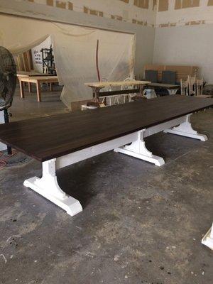 14' dining table