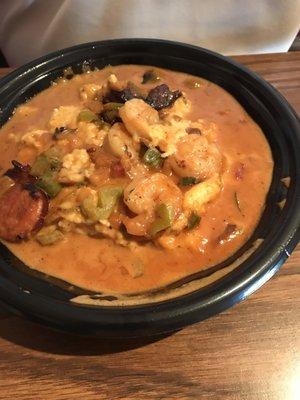 Barbecue shrimp and grits was phenomenal!