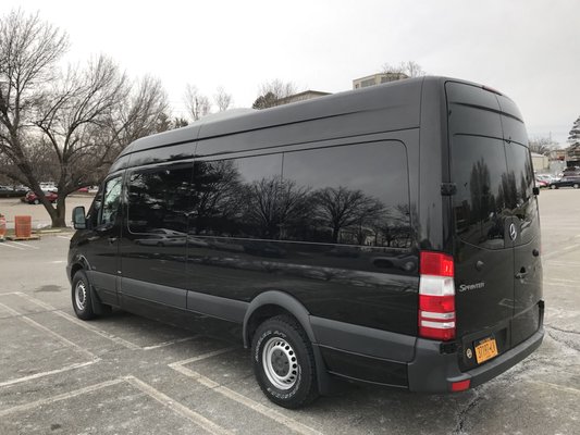 Mercedes Sprinter Van perfect for: || Wine Tours || Airport Transportation ||  Wedding Shuttle ||