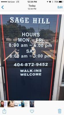 Closed at 1230 on a Saturday ... Look at the posted hours. Is that good business??