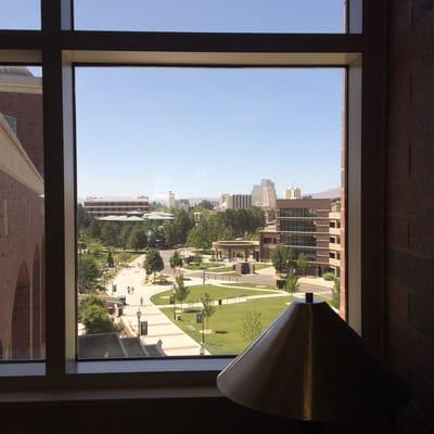 View from the quiet study area.