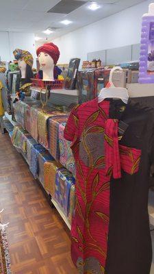 African fabrics and accessories