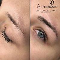 Microblading before/after