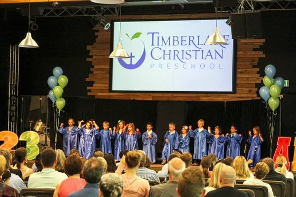 Timberlake Christian Preschool offers full and half day options for children ages 2.5 to 5 years old from September-June.